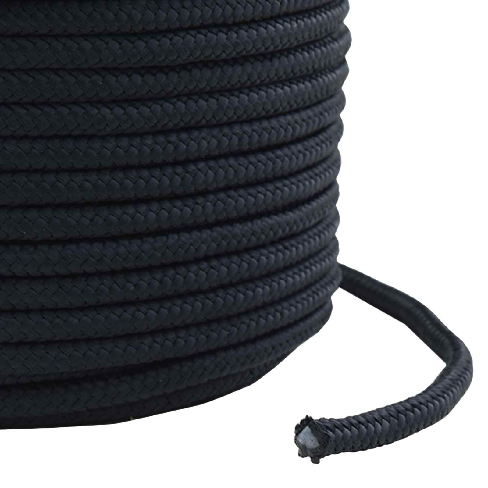 Polyester-Bootseil Königsblau 1,6 cm × 25 m | Wetterfest, UV-beständig, niedrigdehnend, robustes Polyester