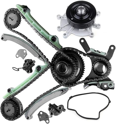 cciyu Kit de cadena de distribución y bomba de agua para Dodge para Jeep Durango Dakota para Ram 1500 Commander Grand Cherokee 4.7L