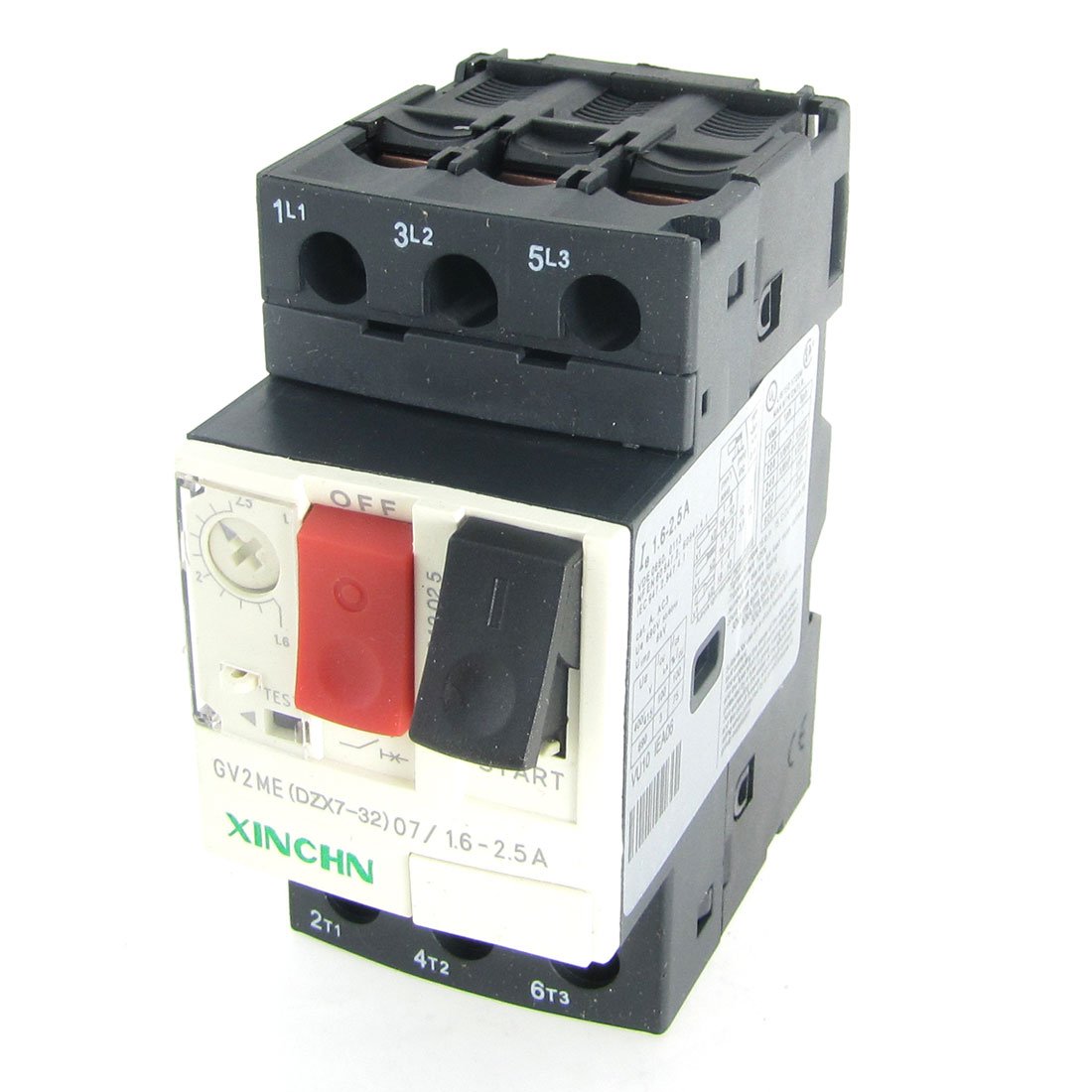 IEUMJNAT 3P Motor Circuit Breaker Protector 1.6-2.5A 690V