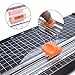 Firbon Paper Cutter Replacement Blade with Automatic Security Safeguard Design for A4 Black and White Paper Trimmer (5 Pack)
