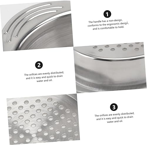 Miniatura 8 de Alipis 2 Pcs Stainless Steel Can Strainer Easy Tilt Press Lid Oil Drainer for Preserved Food Practical Kitchen Filter Tool for Beans Tuna Vegetables