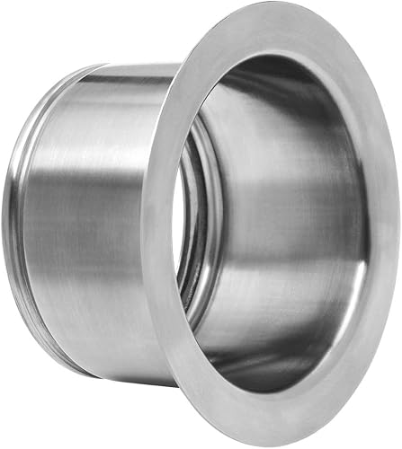 Miniatura 6 de Brida extendida de eliminación de basura, brida profunda para fregadero de cocina para trituradores que utilizan un montaje de 3 pernos, se ajusta