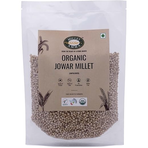 Millet Amma Organic Jowar - 2 Kg