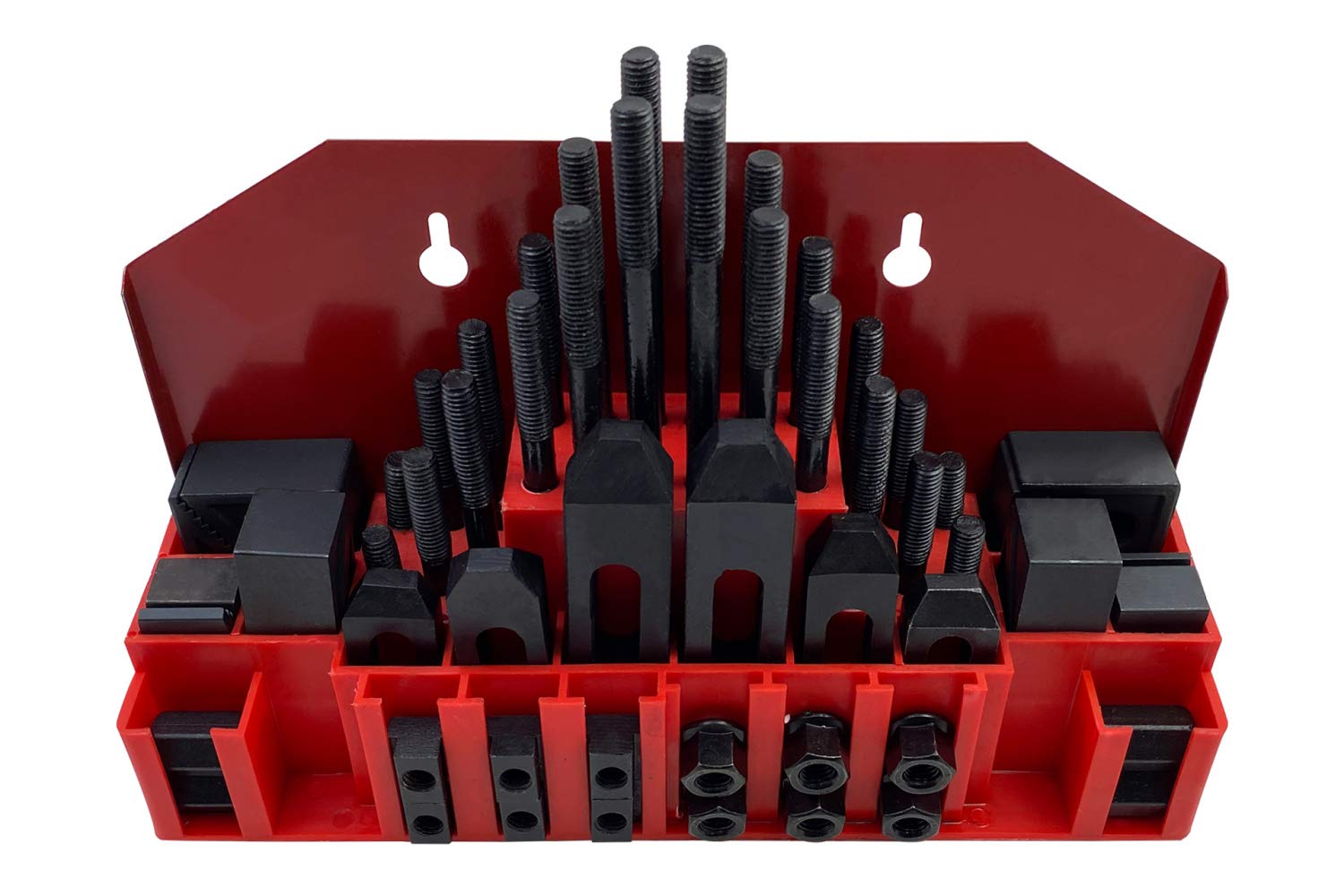Paulimot - Set di 58 tiranti M10/12 mm, con supporto a parete