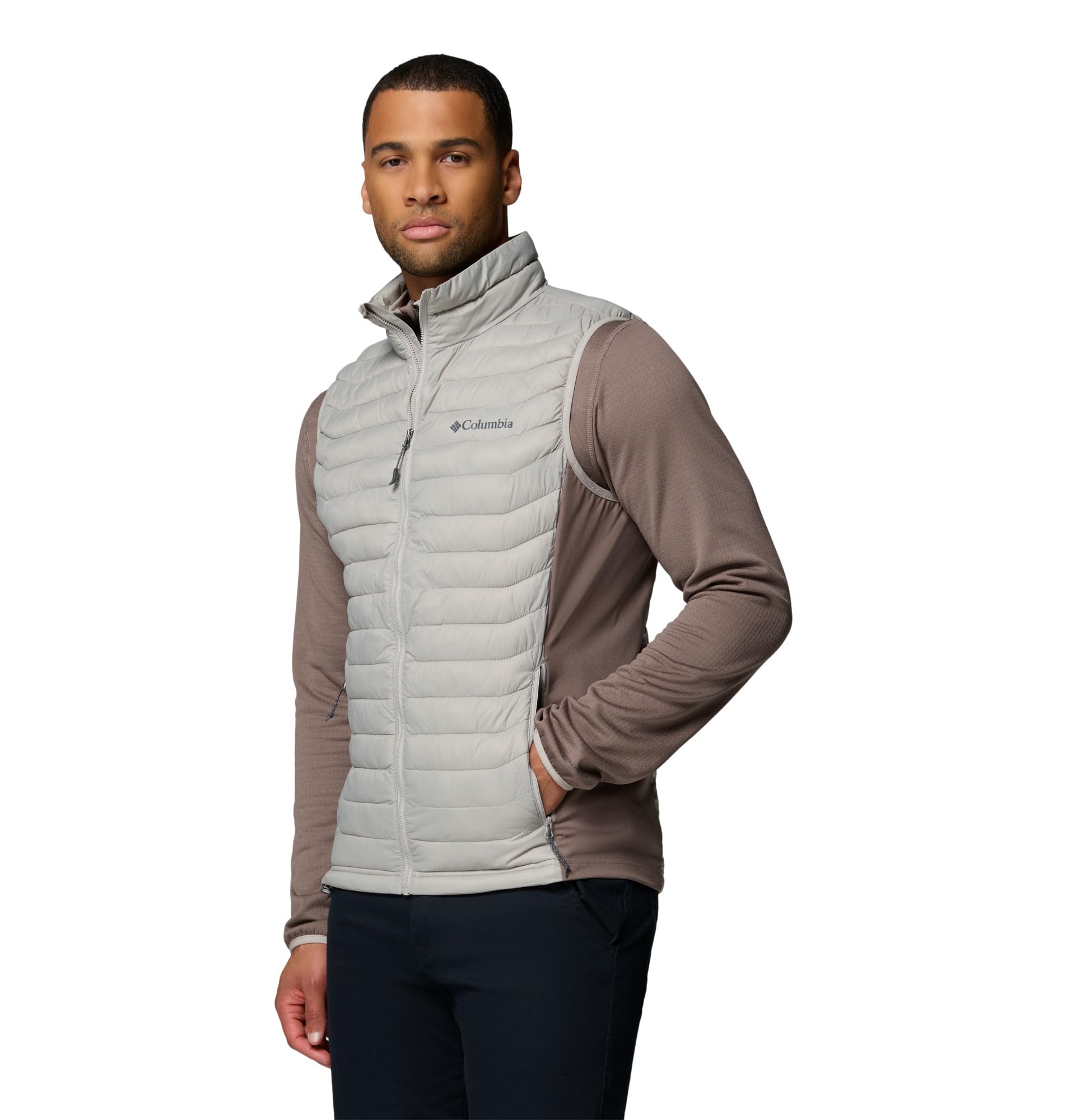 Columbia Powder Pass Hybrid Vest, Piumino Smanicato Gilet Uomo