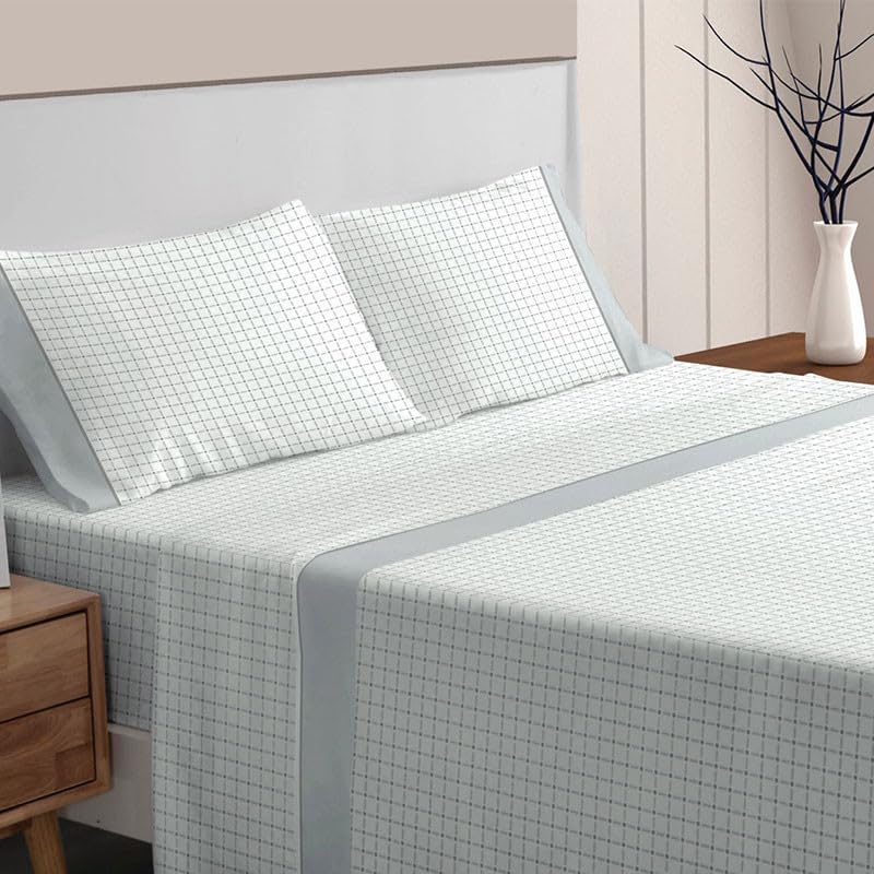 Rufino Díaz Juego Sábanas Franela Invierno Alexia - Gris, 150 cm