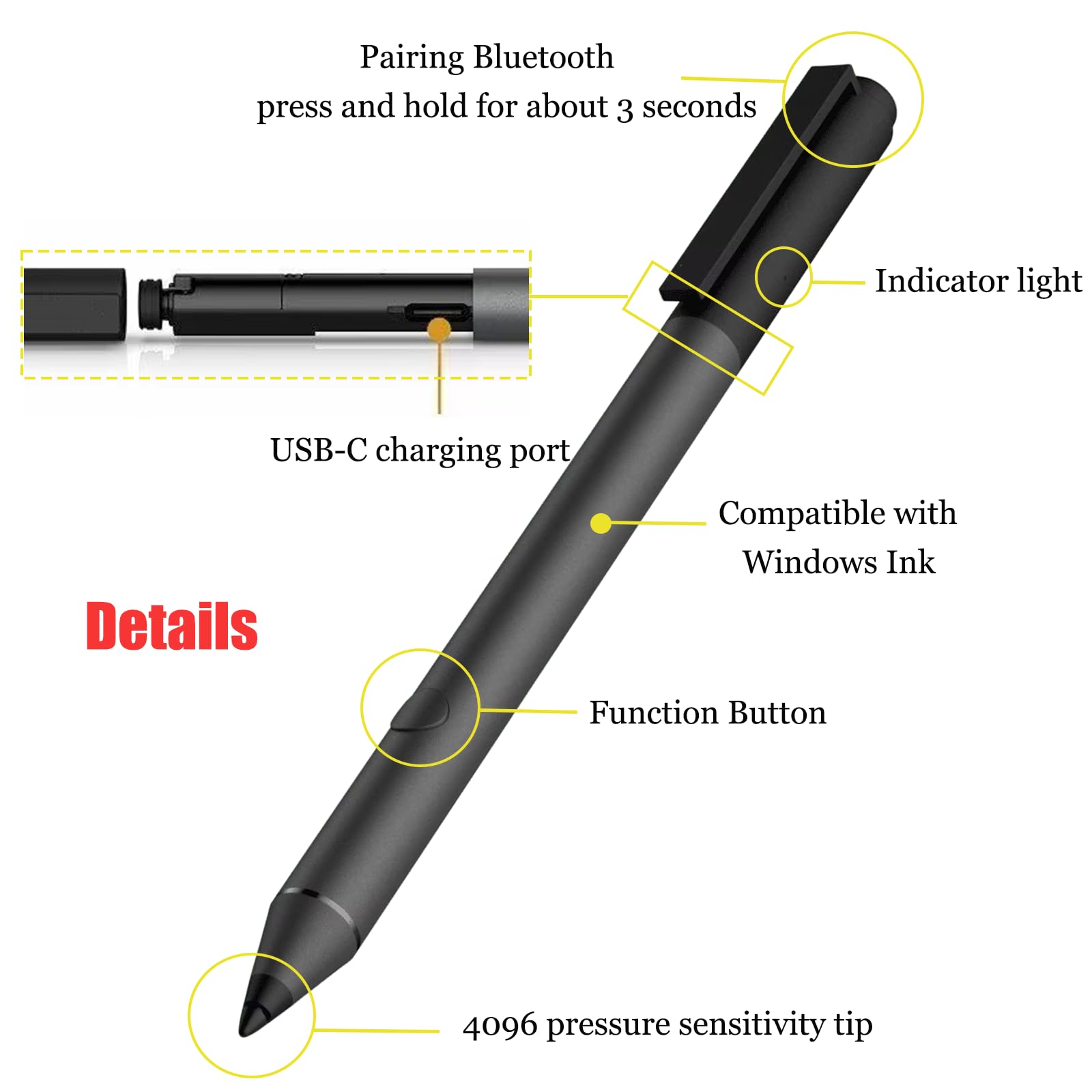 Amazon | HP チルトペン SPEN-HP-03(2MY21AA)用チルトペン