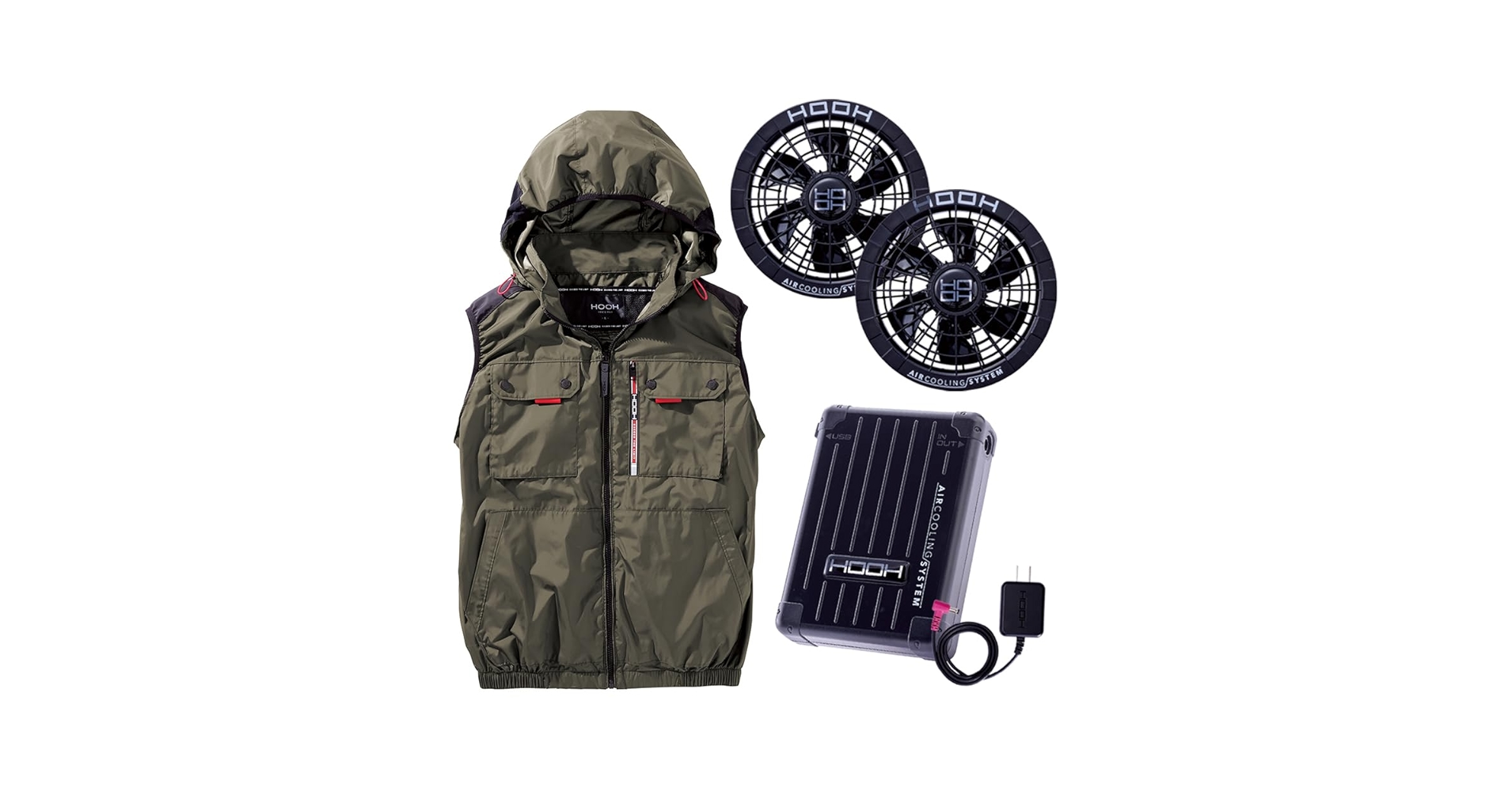 Amazon.co.jp: 村上被服 HOOH 2025年 ミドルファン ハイバック