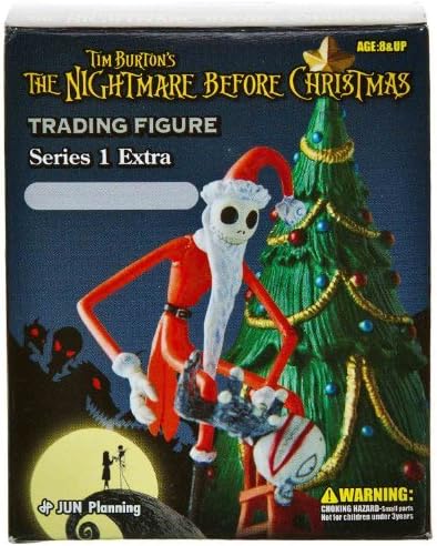 Nightmare Before Christmas Trading Figure Series #1 Extra: ~3.2"" Jack with Vampire Teddy [04]"