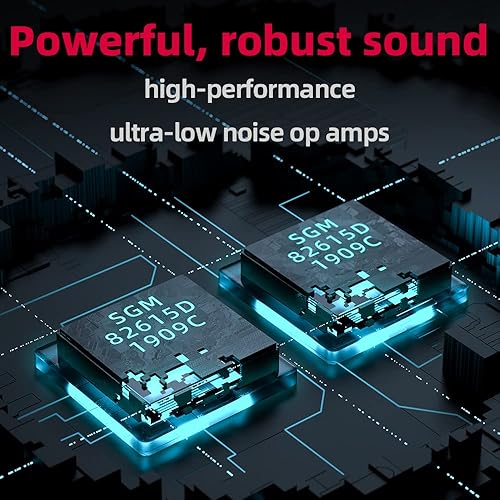 Miniatura 5 de FiiO Amplificador de auriculares KA5 USB DAC con salidas de 0.138 in y 0.173 in