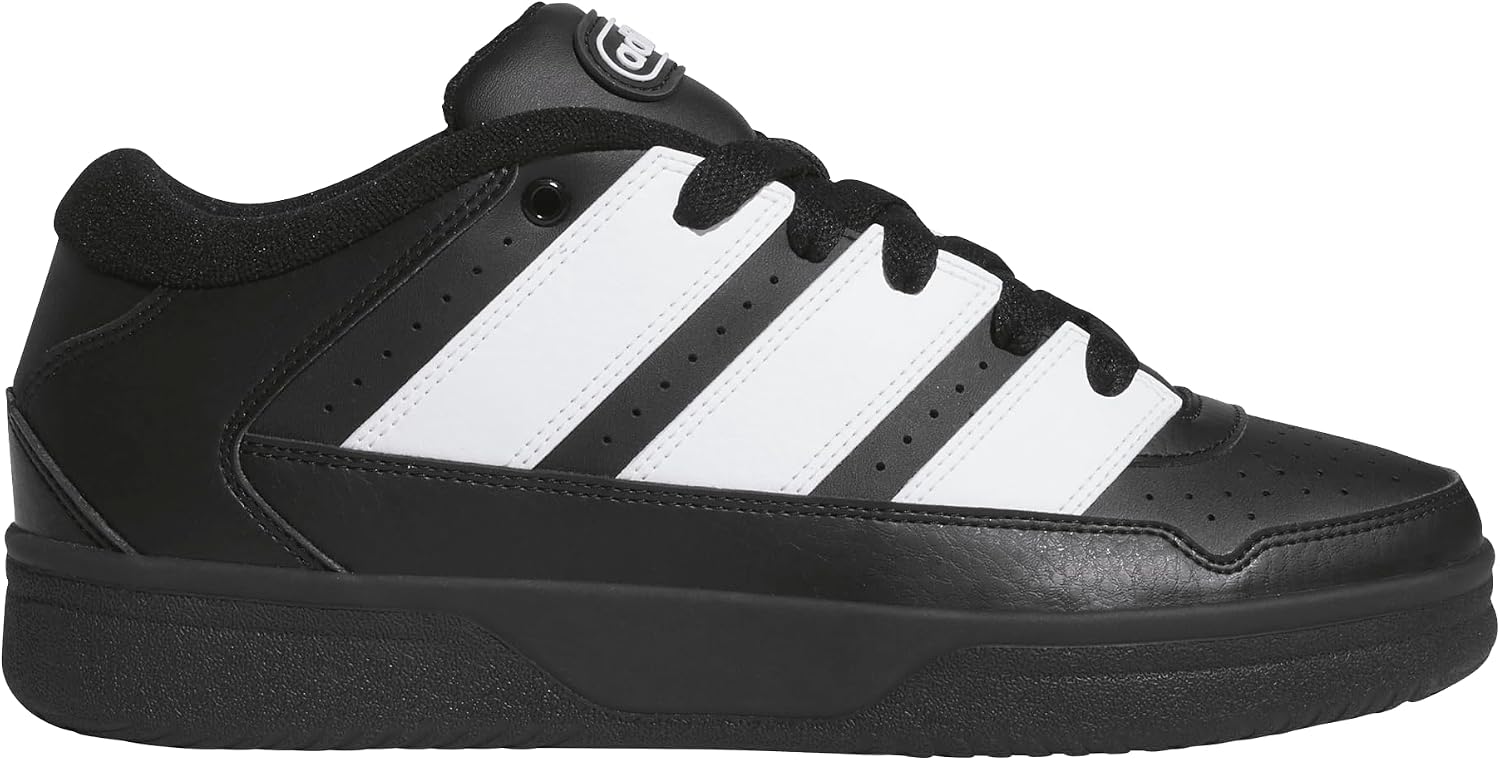 adidas Mens Break Start 2000 Lace Up Sneakers Shoes Casual - Black