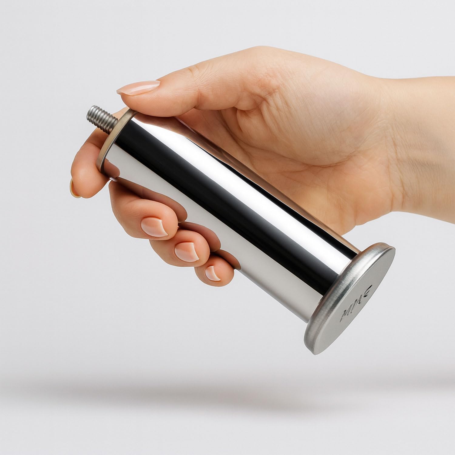 Krom 12 cm Gümüş 4 ADET Metal Mobilya Ayağı Modern Koltuk Kanepe Ayak Tv Ünite m8 Civatalı Ayakları