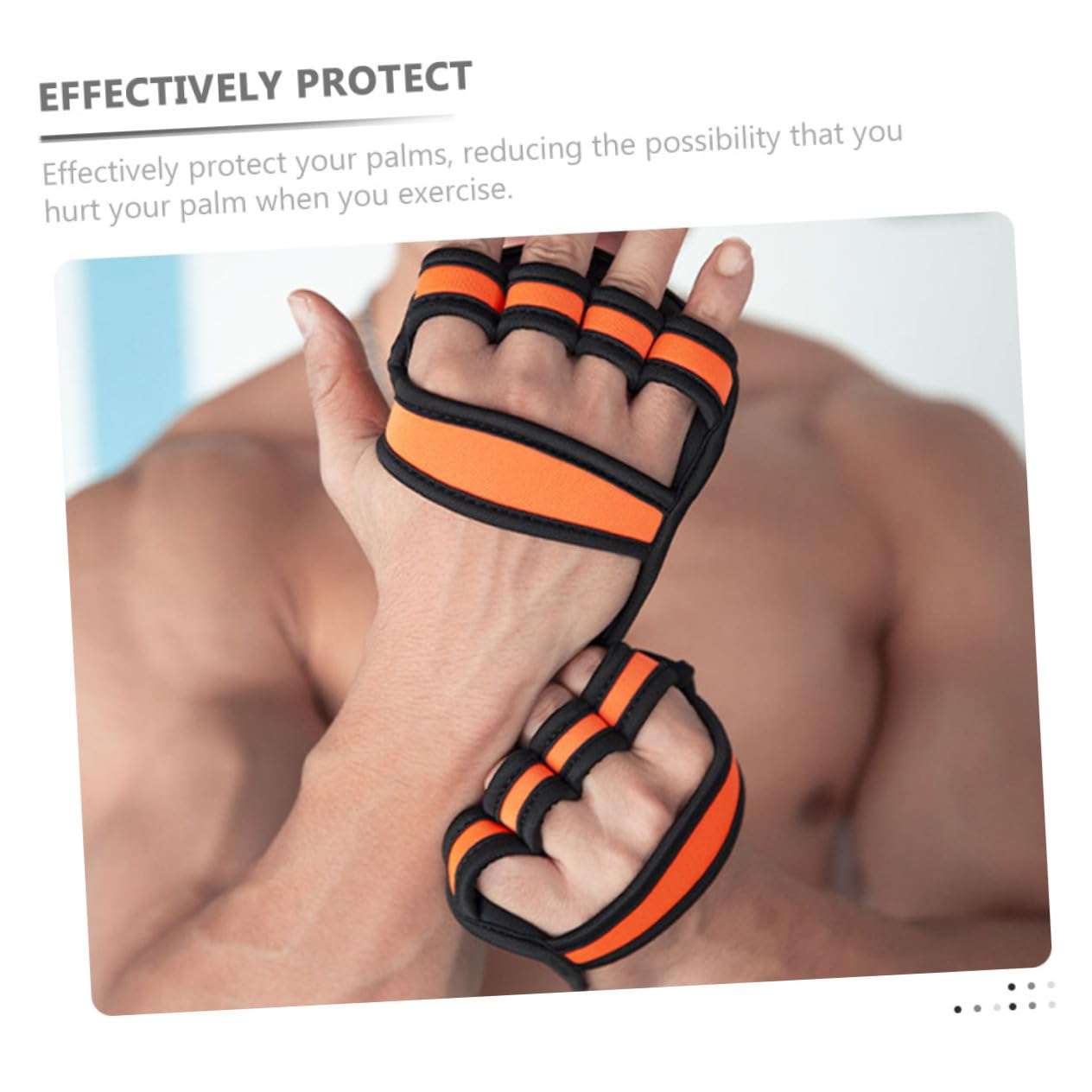 UKCOCO Guantes de Levantamiento de Antideslizantes Transpirables y Cómodos para Entrenamiento Gimnasio para Hombres y Mujeres Dedos Abiertos para Agarre y Flexibilidad