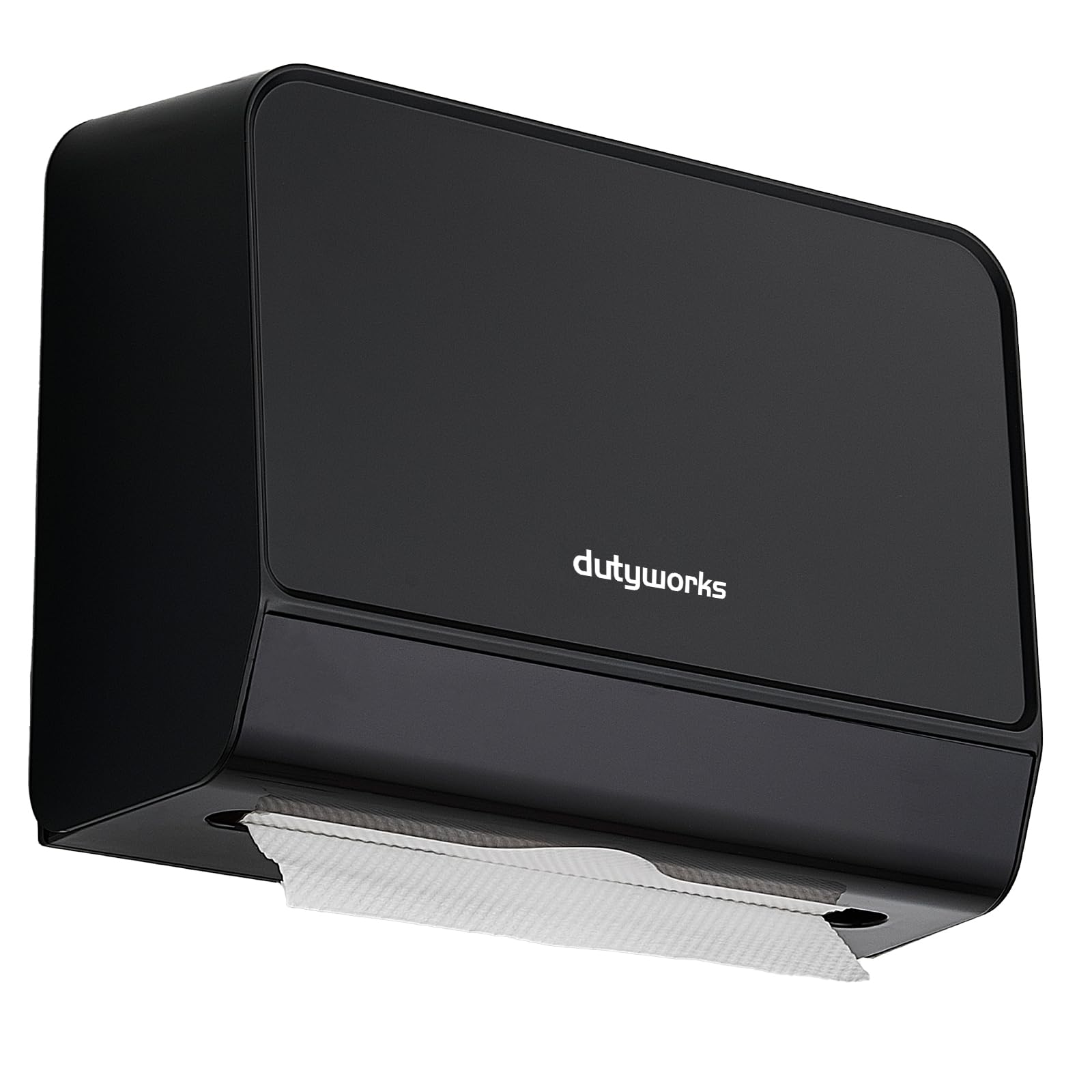 Multifold Paper Towel Dispenser Wall Mount, Black