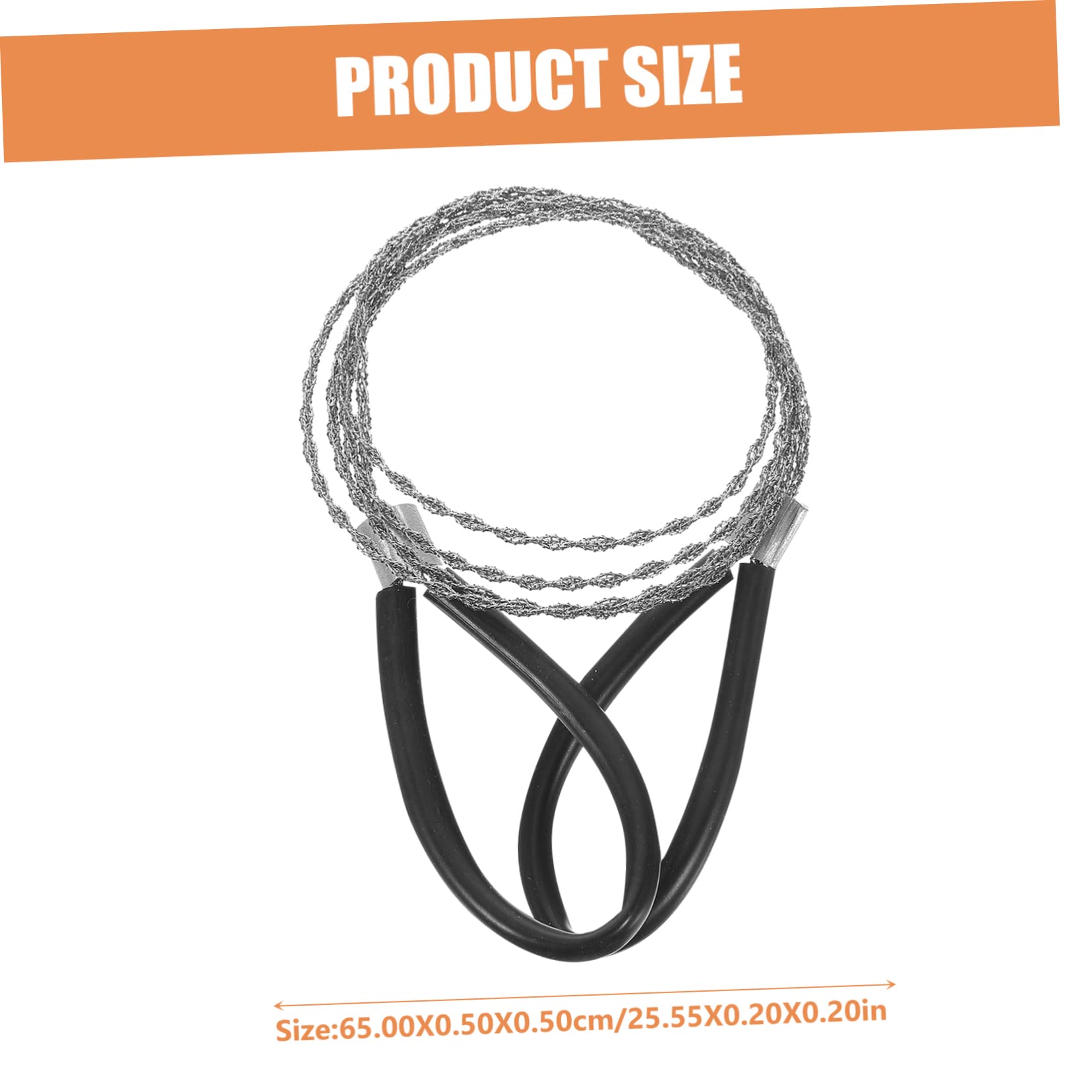 KESYOO Survival Hand Chainsaw Wire Saw Small Size Lightweight Portable Pocket Chainsaw for Outdoor Activities