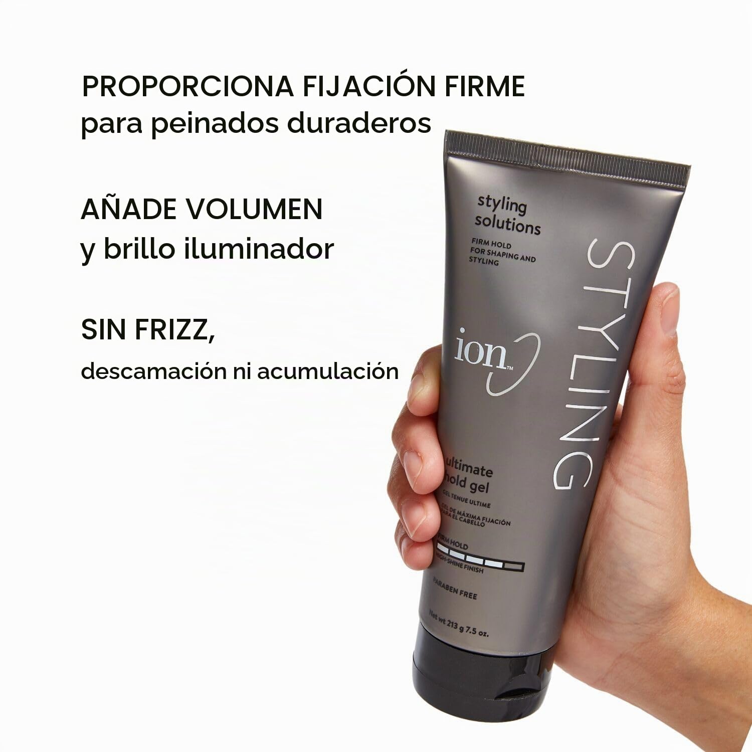 CRE* ION GEL クリームジェル Amazon.com: ion Styling Solutions Ultimate Hold Gel de fijación