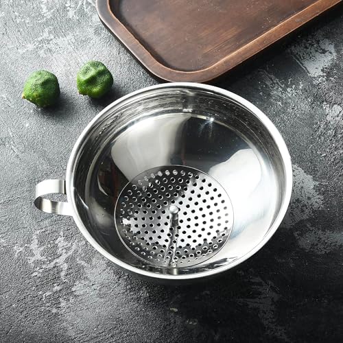 Image of Curated Cart 3pcs Canning Funnel for Wide Mouth and Regular Mason Jars, Stainless Steel Kitchen Use Funnels with Strainer for Filling Bottles, Metal Funnel Set for Oil, Powder, Jam, Grains