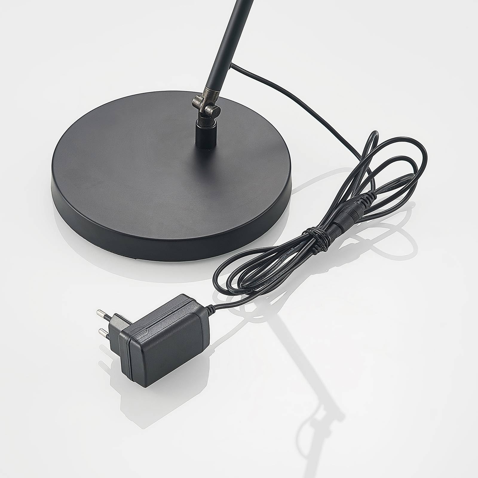 Lucande LED Tischlampe Tarris dimmbar (Modern) in Schwarz aus Metall (1 flammig,) - Tischleuchte Schreibtischlampe Nachttischlampe Arbeitszimmerleuchte
