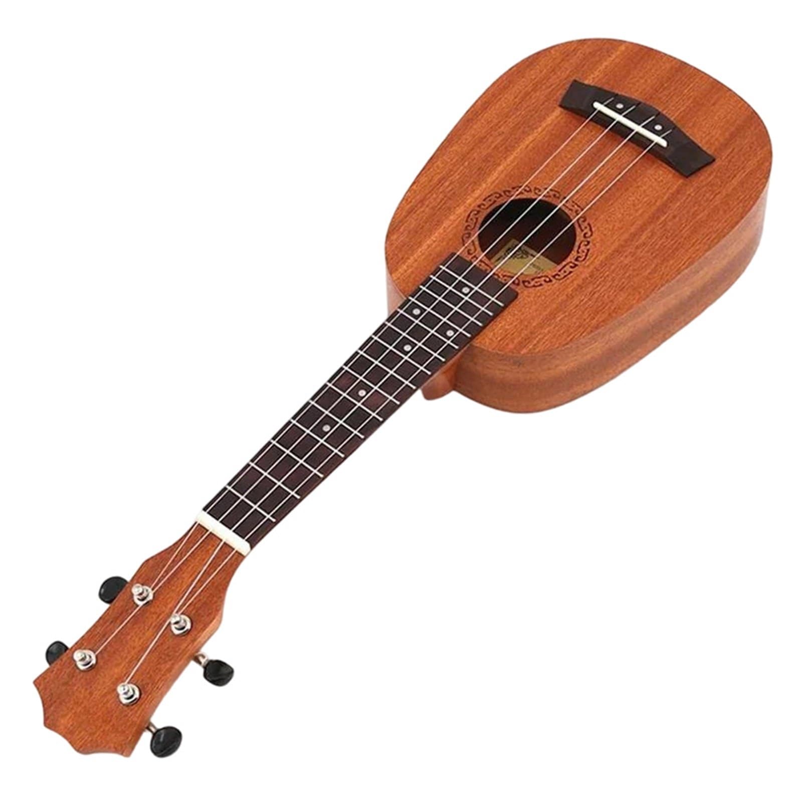 Typ Wydajności Ukulele Początkujący 21 Calowy Sopranowy Ukulele Z Sapele 4 Strunowy Instrument Muzyczny Podstrunnicą Palisandru(Type2)