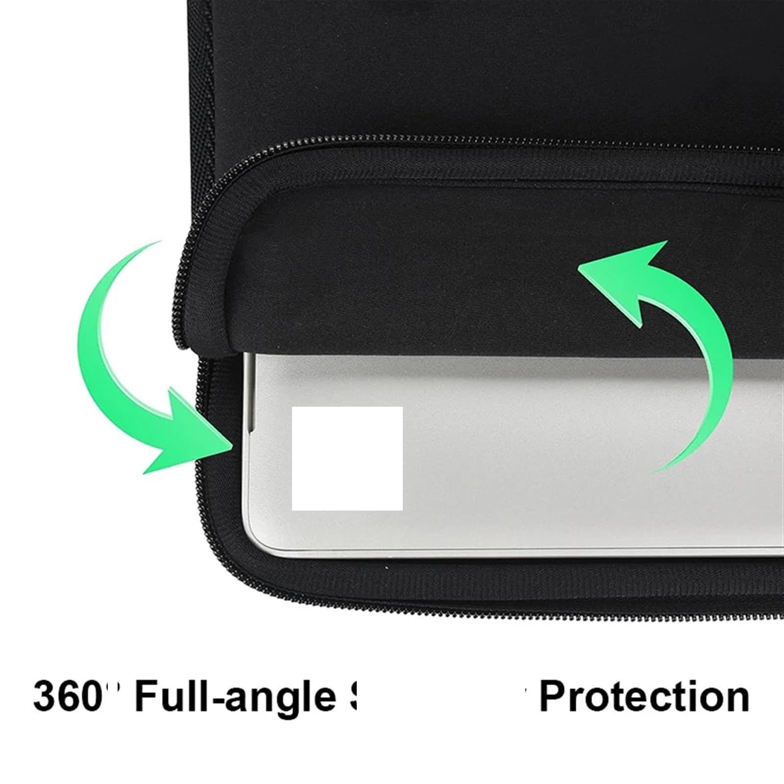 Borsa for computer for laptop Custodia for 13 14 15.6 for for il trasporto per Computer Compatibile(Grey,14 inch)