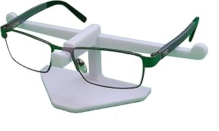 makerV Men's Spectacles stand Sunglasses Display stand Eyeglass holder Specs holder: White Price In India