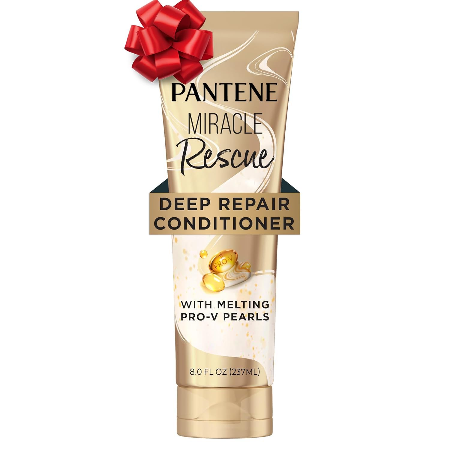 Pantene Miracle Rescue Deep Conditioner for Dry Damaged Hair with Melting Pro-V Pearls, Treatment Transforms, Softens and Repairs, For All Hair Types, Safe for Colour Treated Hair, 225 g