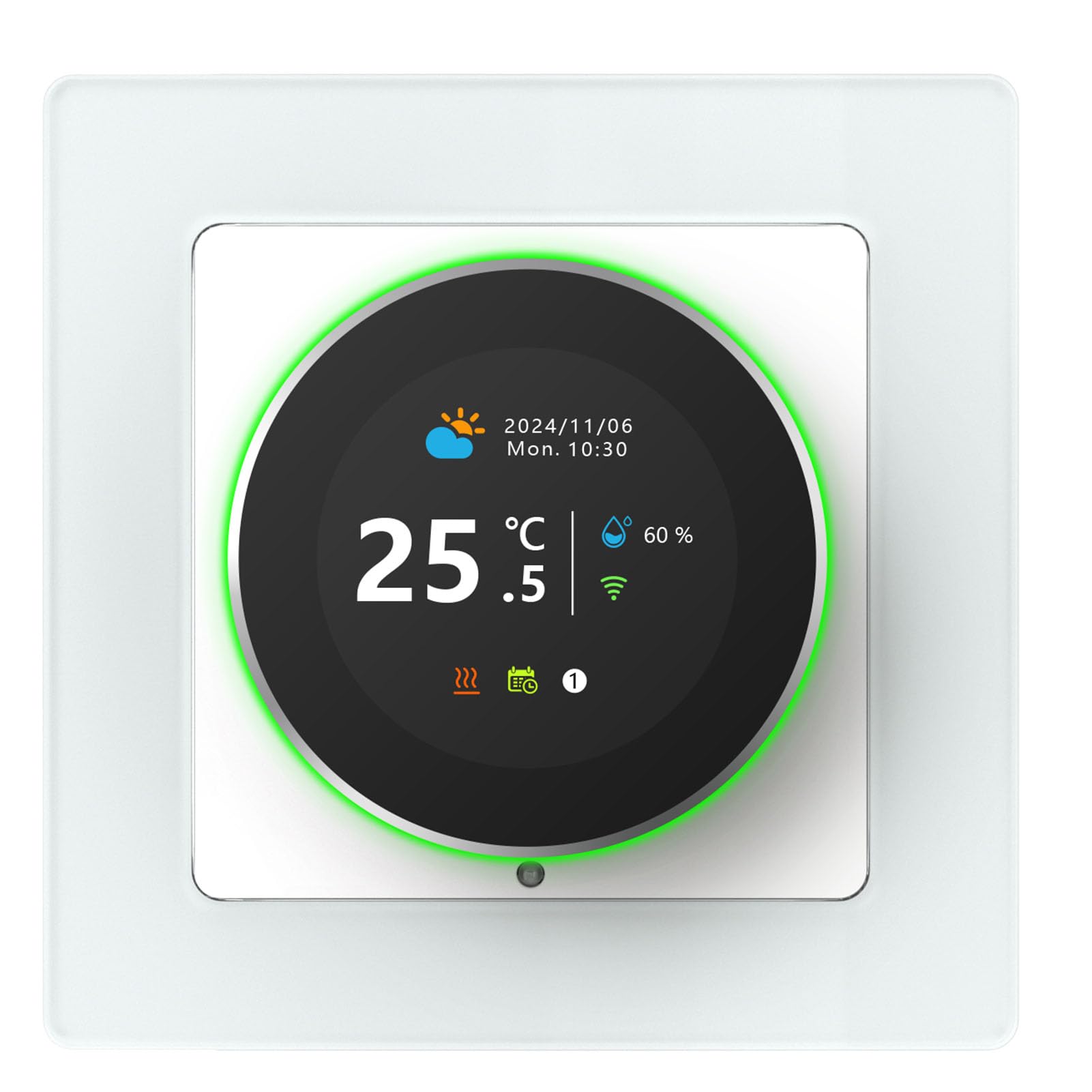 Ejoyous Termostato Intelligente per Scaldabagno, Regolatore di Temperatura WiFi con Programmazione Programmabile e Controllo Vocale per il Riscaldamento Domestico