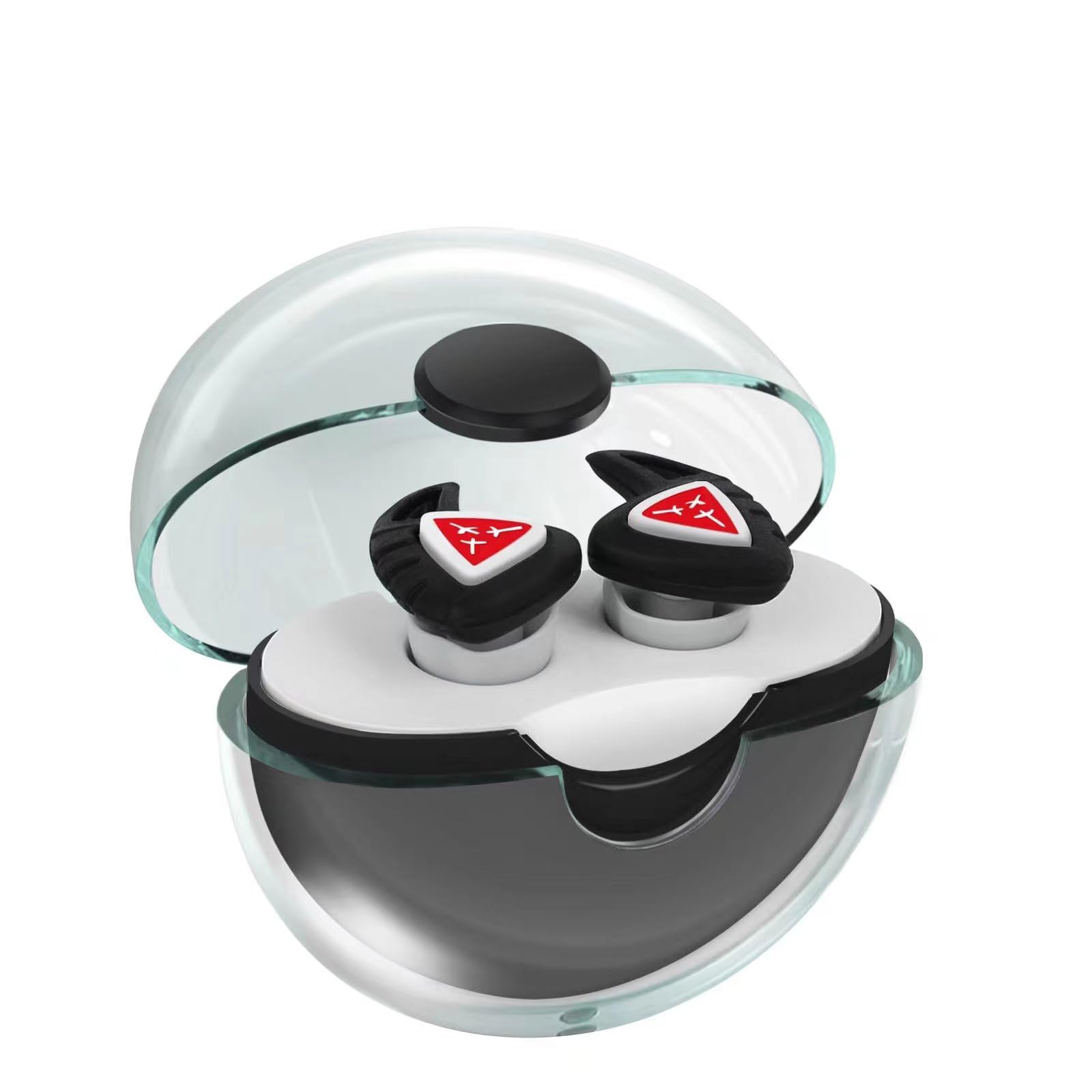 Ear Plugs, Sleeping Noise Cancelling Reusable Comfortable Silicone Earplugs, High Fidelity Reusable Silicone Noise Cancelling Earplugs for Swimming, for Music Festivals, DJs