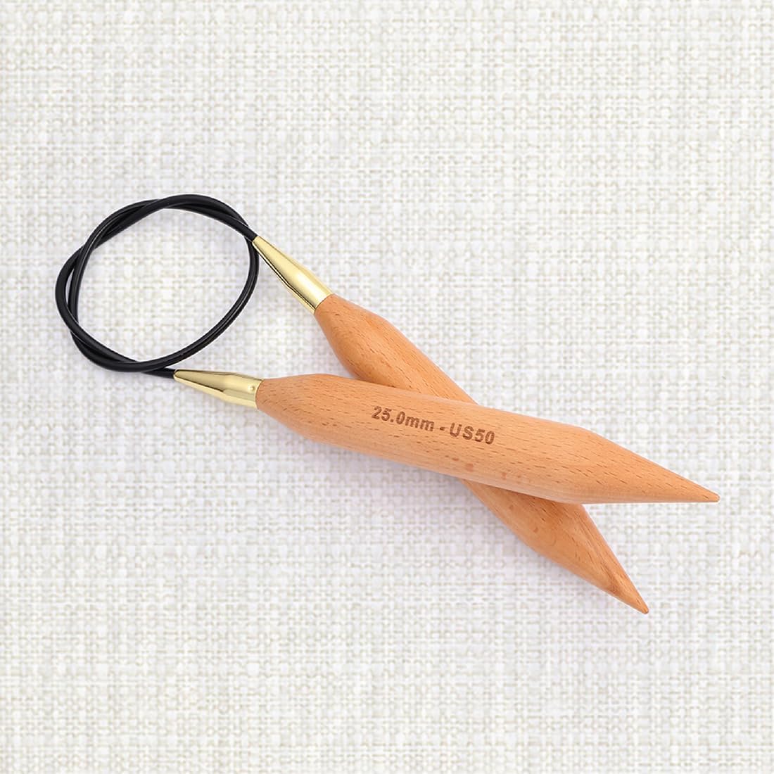 KnitPro Jumbo Fixed Circular Needles 60" (150cm) | US Size 50 (25mm)
