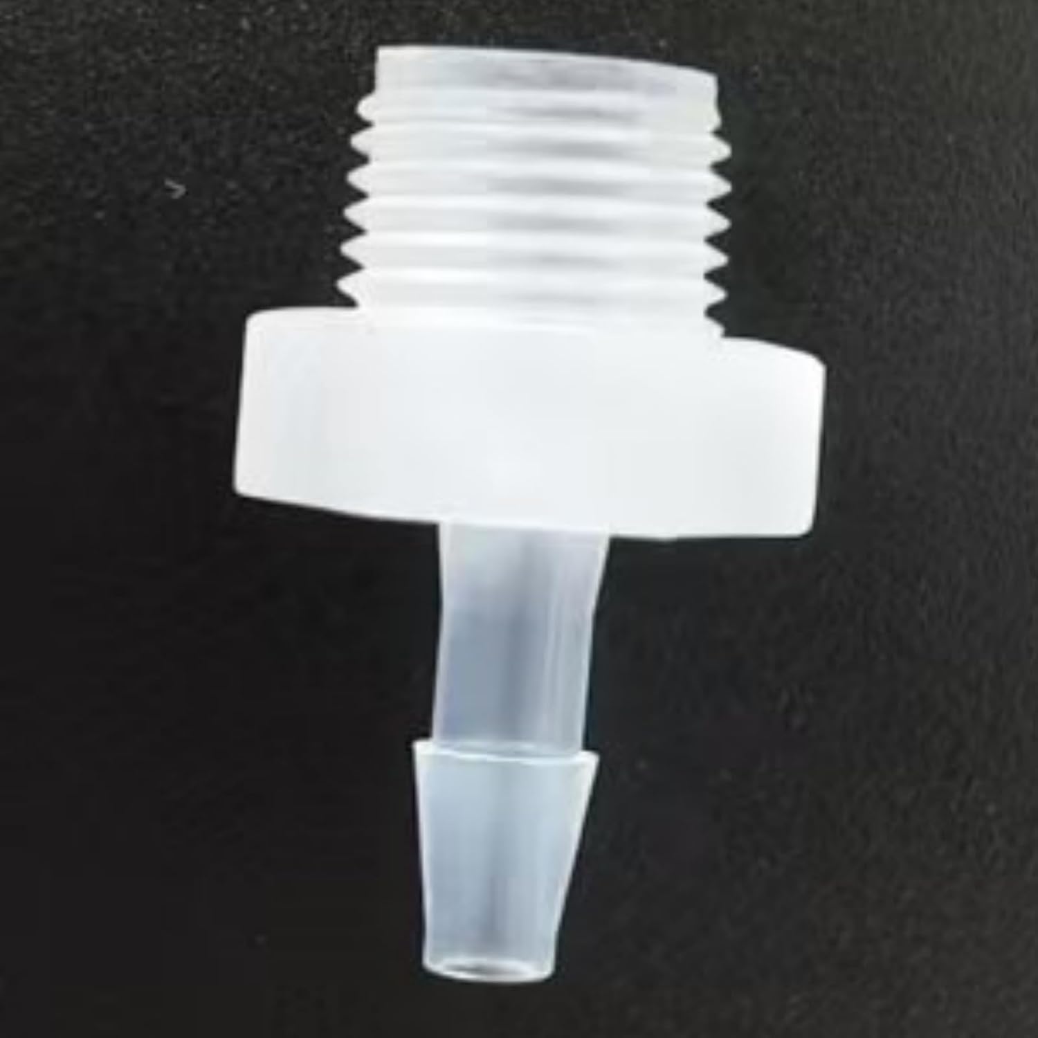 100 × Plastic Hose Barb Fitting, 1/8" Barb × 1/8G Male Thread Adapter Connector Pipe Fittings for Fuel Gas Liquid