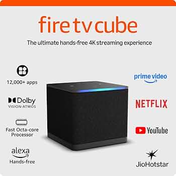 その他 Fire TV Cube - 4K Fire TV Cube | Hands-free streaming device with Alexa, Wi-Fi