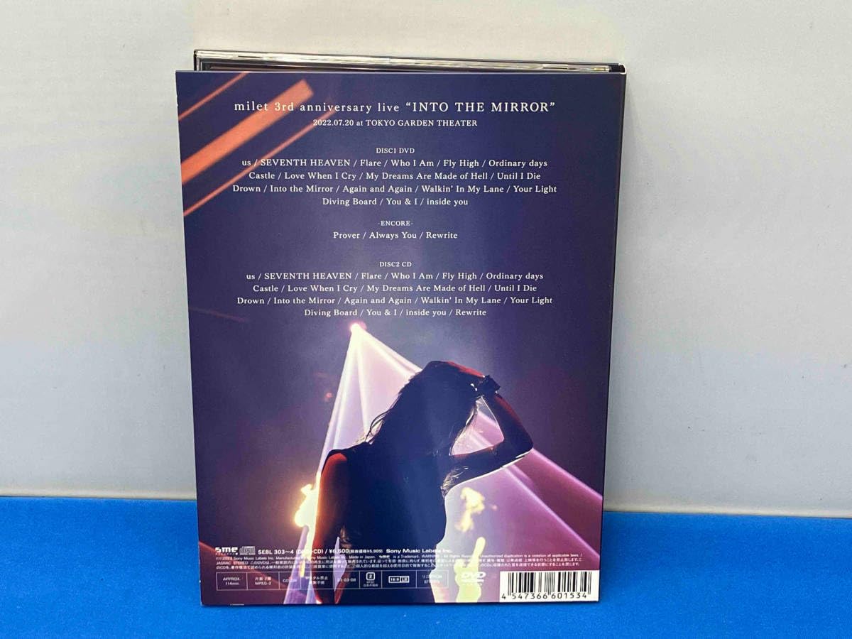 milet INTO THE MIRROR 初回 DVD Amazon.co.jp: milet 3rd anniversary live 