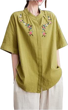 T Shirt Con Collo A V Plus Size - Italia - Foto 3