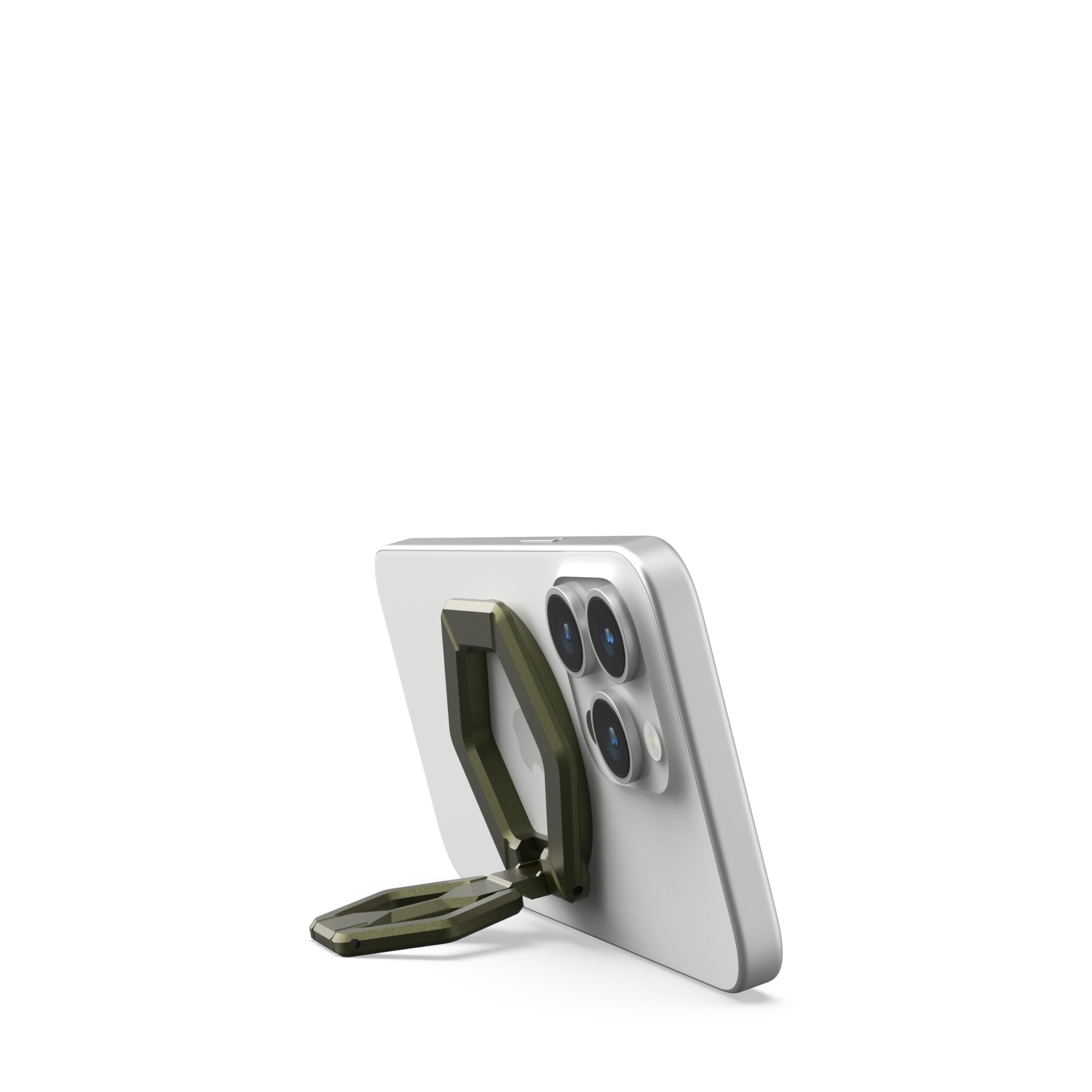 URBAN ARMOR GEAR UAG - Soporte magnético para teléfono compatible con imán MagSafe, agarre de anillo de metal extraíble y soporte ajustable de rotación de 360 grados para iPhone 17, Galaxy S26, verde