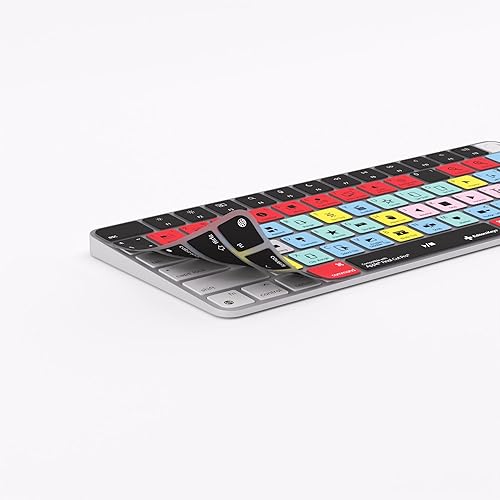 Miniatura 3 de Funda de teclado para Final Cut Pro - Compatible con Apple Magic Keyboard (no numérico) con/sin TouchID - Edición de video mejorada
