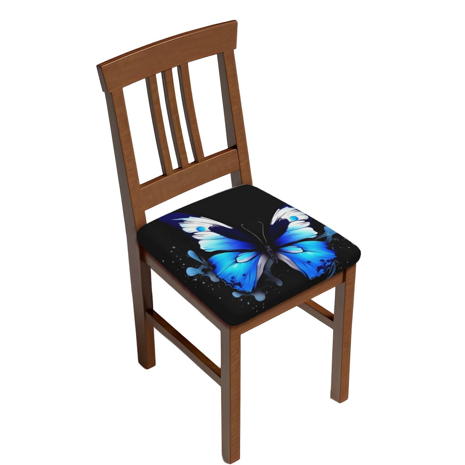 Housse de chaise de salle à manger lavable contre les taches