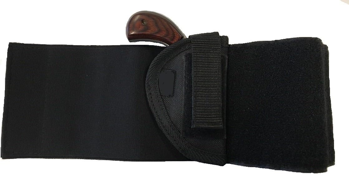 Ankle Holster fits NAA 5 Shot Mini Revolver .22 Mag Black Nylon Concealment Gun Slinger Holster