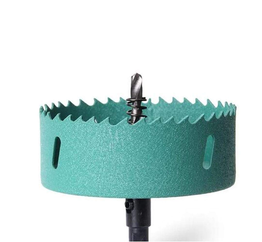 1 szt. 20-200 mm M42 HSS otwornica Aurora Green Metal Tip Wiertło do wiercenia w drewnie aluminiowym, żelaznym (Aurora Green, 155 mm)