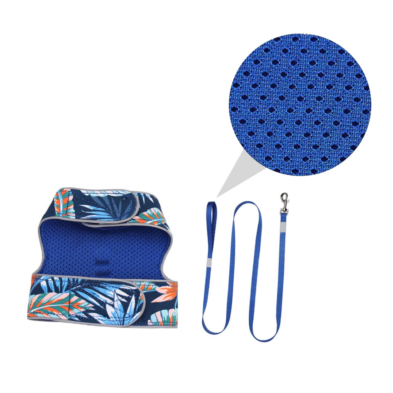 Didiseaon 3sets Pettorina Cat Luminosa e Traspirante Con Guinzaglio Per Gatti Piccoli e Medi Design Riflettente Per Passeggiate Notturne Comoda e Sicura Per Tuo Felino