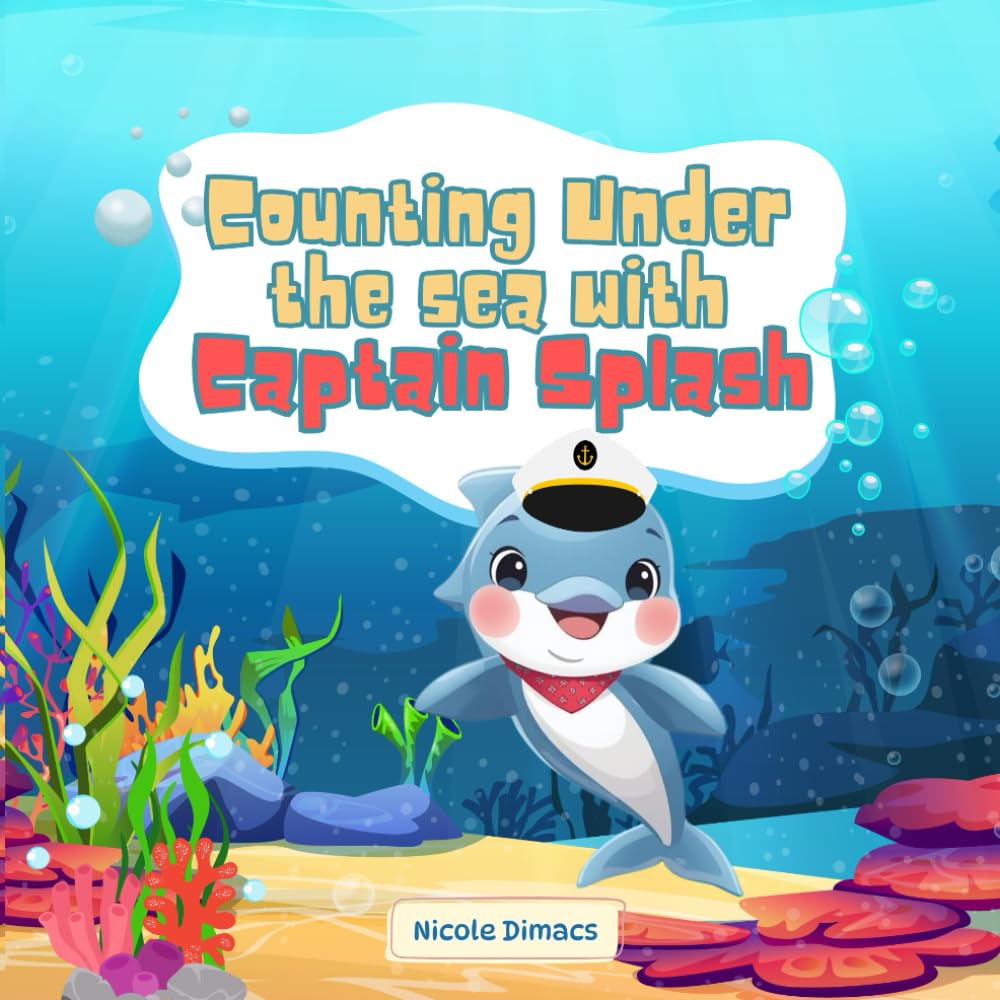 Counting Under the Sea with Captain Splash: An Ocean-Themed Counting Book for Toddlers and Preschoolers