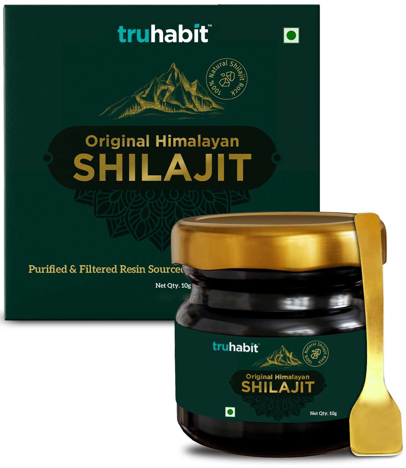 TruHabit Original Himalayan Shilajit, Shilajeet Original, Silajit for Man/Woman Shilajit Original Resin, Silajit Original Himalayan Natural Stamina Booster(Sj 10), Pack of 1 (B0CJXXPVYQ) Amazon Price History, Amazon Price Tracker