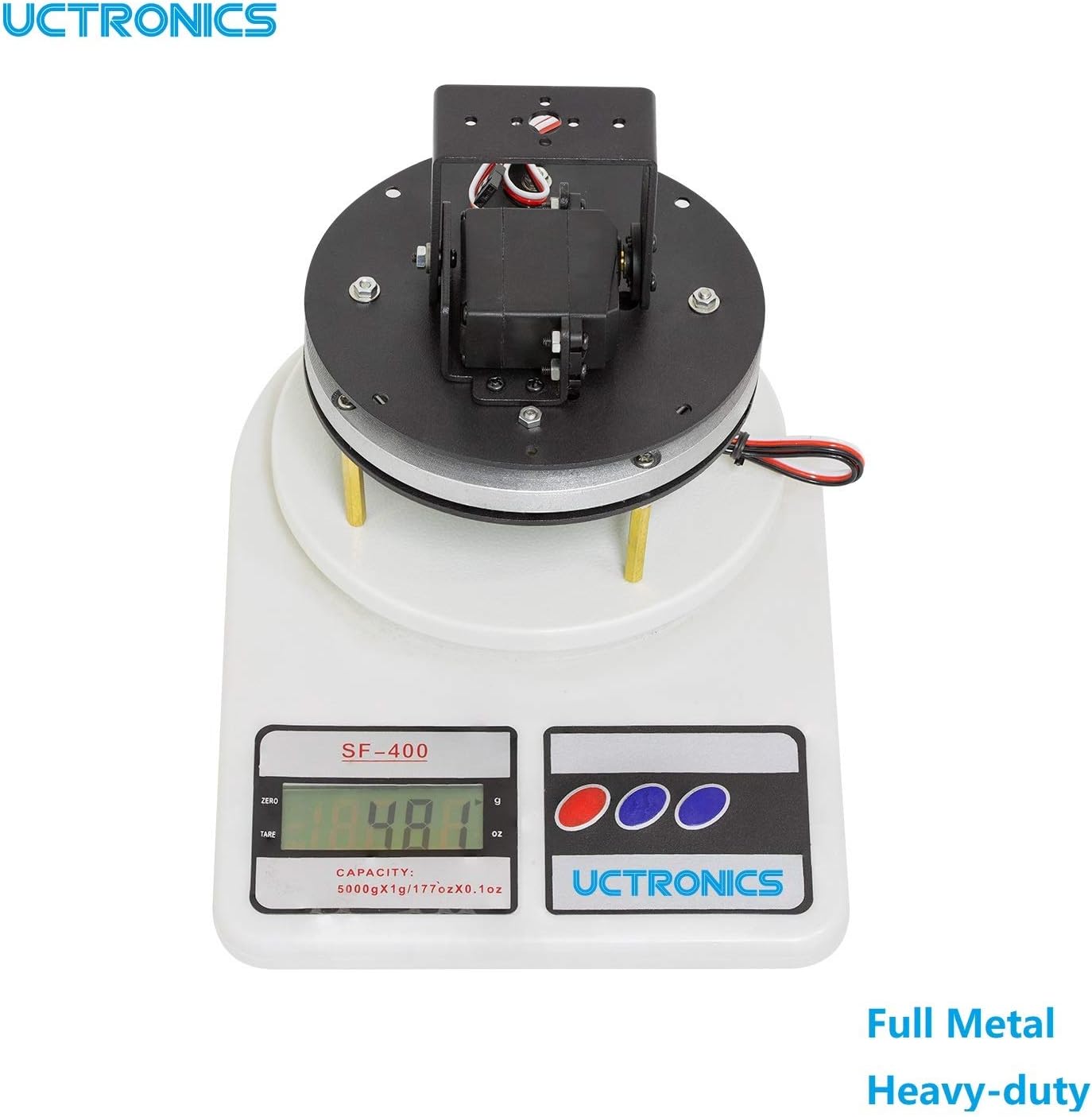 Hottest Sales UCTRONICS Pre-Assembled 2 DoF Pan Tilt Digital Servo Kit, Full Metal Bracket for Building Robotic Arms, PTZ Cameras, Raspberry Pi HQ Camera and More One-Day Sale: Up to 60% Off UCTRONICS Pre-Assembled 2 DoF Pan Tilt Digital Servo Kit, Full Metal Bracket for Building Robotic Arms, PTZ Cameras, Raspberry Pi HQ Camera and More