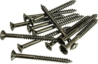 HDCustom Guitar/Bass Neck Mounting Screws, Phillips Drive, Package of 12, Black