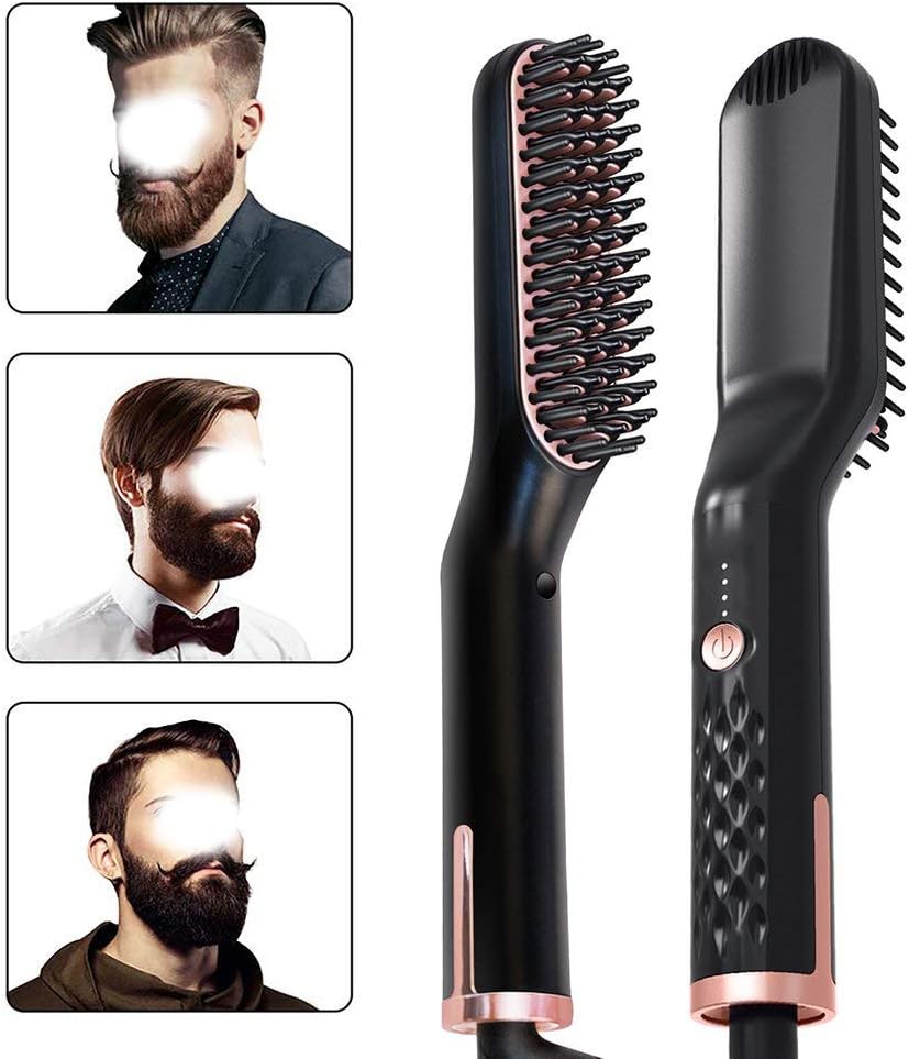 Mane Brush Beard Oil Cream Water Men's Straight Hair Comb Styling Beauty Kit Tool