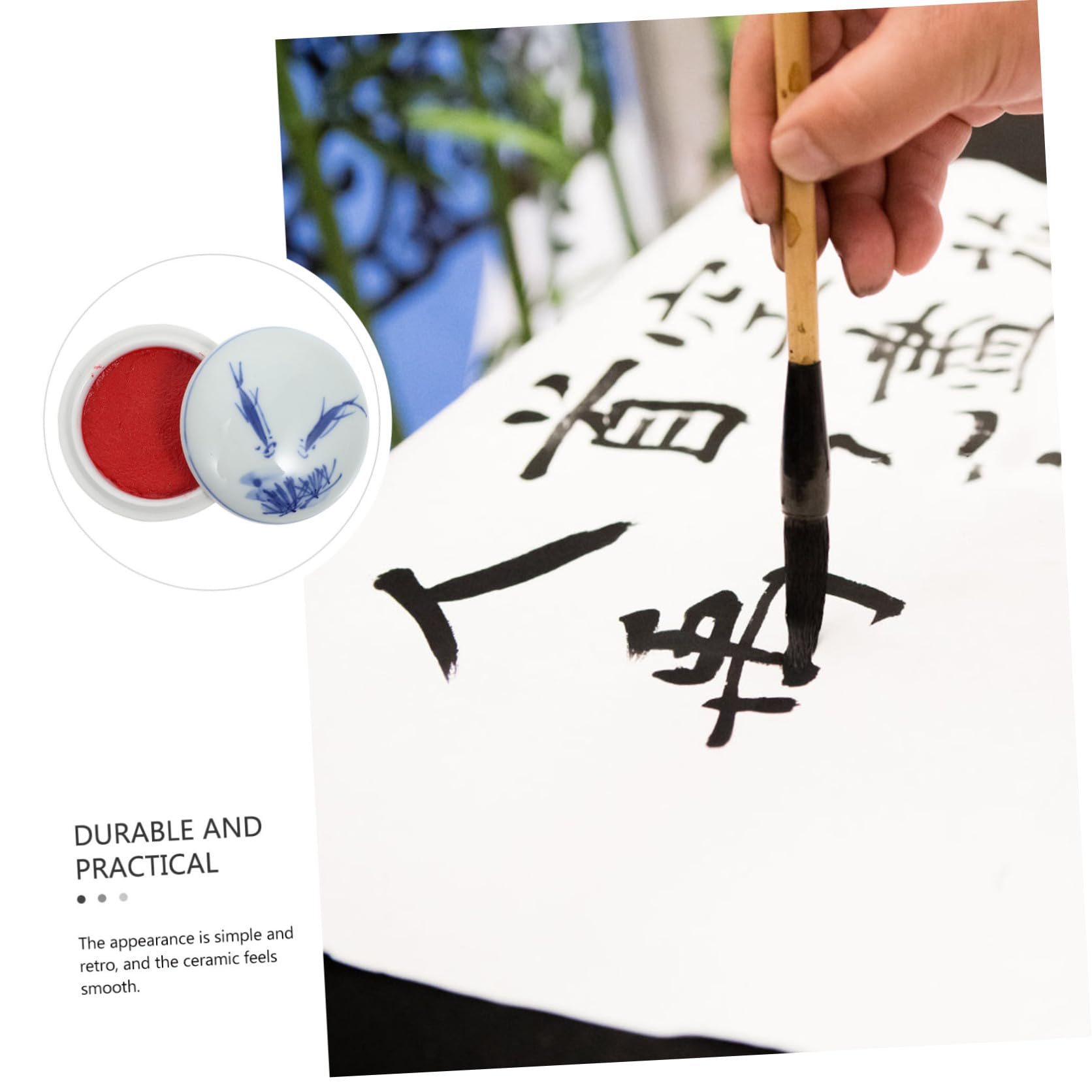 NUOBESTY 3 Stück Stempelkissen Für Kalligraphie Zartes Stempelkissen Fürs Büro Chinesisches Stempelkissen Malstempelkissen Tragbares Stempelkissen Stempelkissen Für Die Schule Blaue