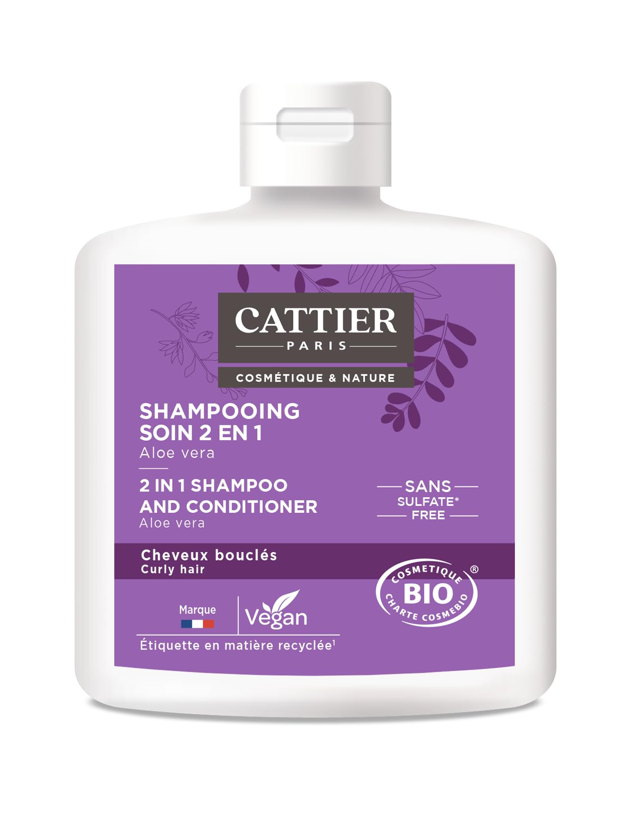 Cattier 2in1 Conditioner Aloe Vera Organic 250ml
