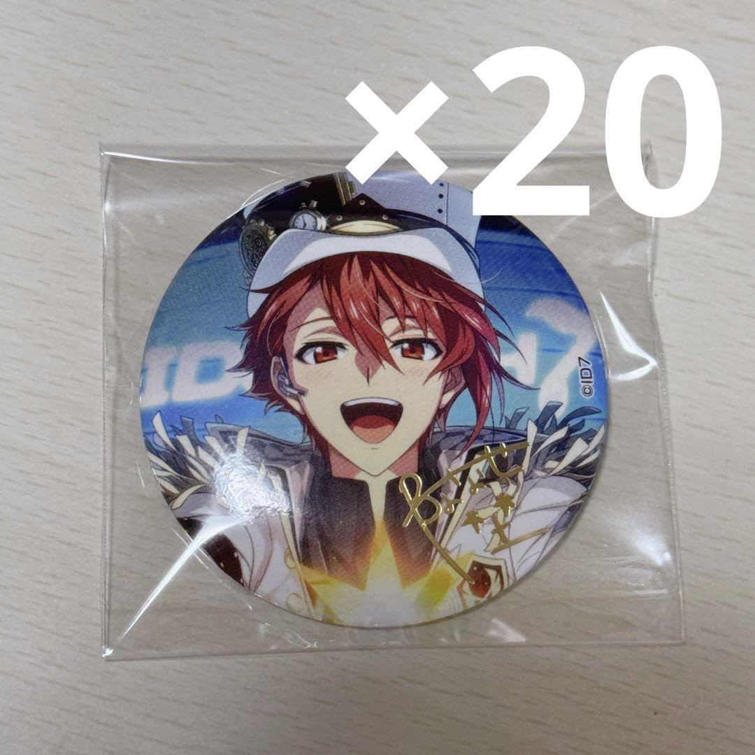 アイナナ七瀬陸ブラホワ缶バッジ