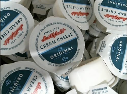 Smithfield Tazas de queso crema liso 1 onza paquete de 100