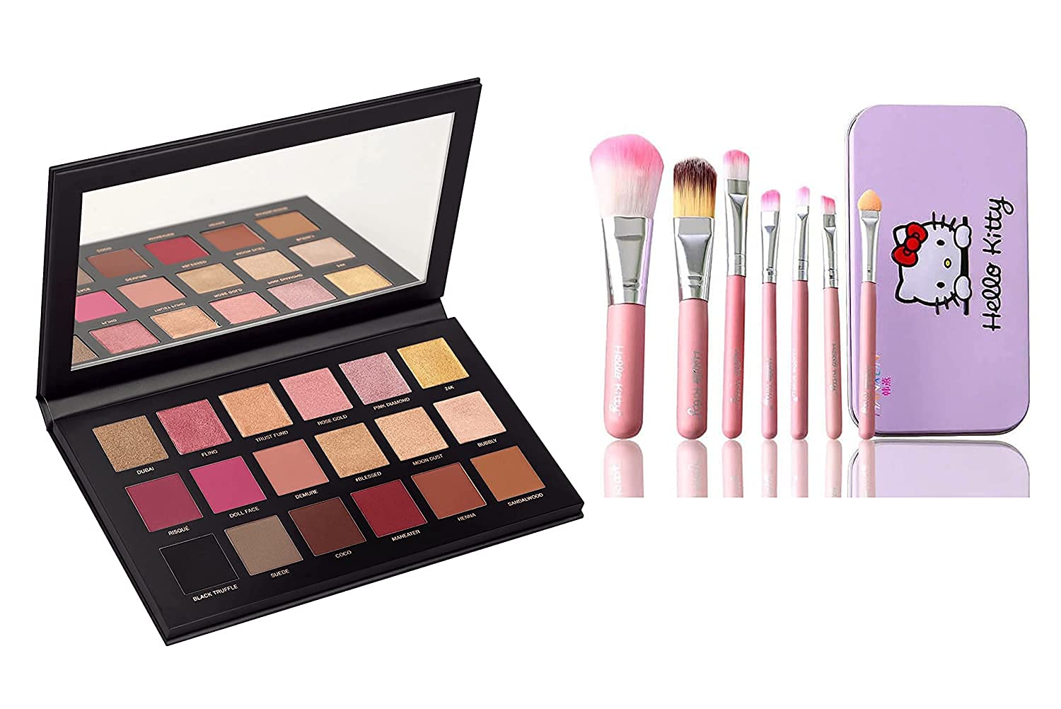 Buy Ovking Combo Of Rose Gold Remastered 18 Multicolor Eyeshadow