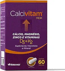 Herbamed Calcivitam 600Mg 60 Cápsulas -
